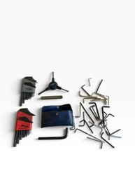 Pittsburgh SAE & Metric Hex Key / Allen Wrench Lot