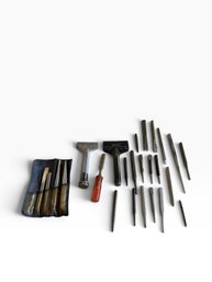 Vintage Chisels, Punches & Files Tool Lot