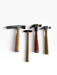 Assorted Vintage Hammers  4 Piece Lot