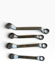 Vintage Tru-Fit Offset Box-End Wrench Lot  4 Pieces