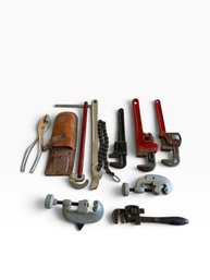 Vintage Plumbing & Pipe Tool Lot  RIDGID, Superior Tool & More