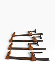 Jorgensen No. 4212 Bar Clamps  Set Of 4