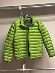 Marmot 700 Fill Down Puffer Jacket  Bright Green  Men's Medium