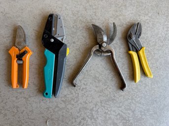 4-Piece Pruning & Cutting Tool Lot