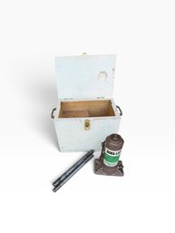 Dura-Lift 3-Ton Hydraulic Bottle Jack With Traction Sand & Storage Box