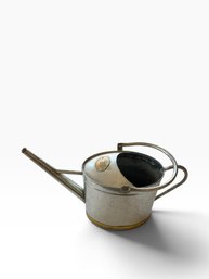 Vintage Galvanized Metal 2-Gallon Watering Can