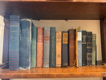 Antique Clothbound Shakespeare Book With Gilt Cover