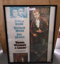 Vintage 1986 Rebel Without A Cause Vintage Movie Poster James Dean Portal Publication