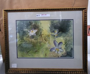 Framed Watercolor Print