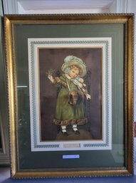 Kate Greenway Woodblock Engraving Illustration