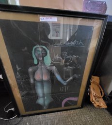 Paul Wunderlich Ustallningsaffisch San Francisco