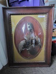 Vintage Shadow Box Style Wall Decor Feat. Taxidermy Decoy