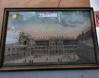 Framed Artwork Of Berlin Stadschloss Palace