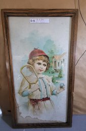 Framed Print Of Advertising Art