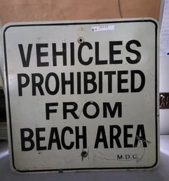 Vintage Metal Sign