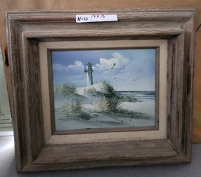 Vintage Oil Painting On Canvas