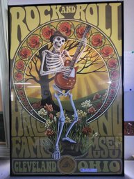 Framed Grateful Dead Concert Poster From 1973