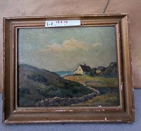 Framed Landscape Painting