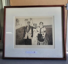 Signed Print By Michael Jacques