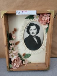 Vintage Black And White Portrait Of Women