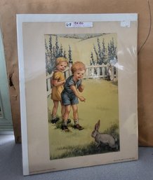 Vintage Alice & Jerry Classroom Poster