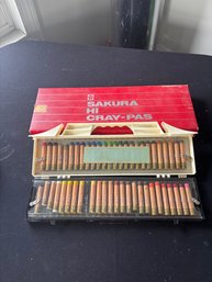 Vintage Sakura Hi Cray-pas Oil Pastels