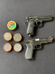 2 BB Guns And Pellets