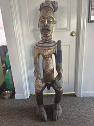 Vintage African Bangwa Collective Art Male Statue