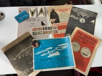 Collection Of Vintage Star Trek Memorabilia From 70s-80s
