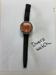 Vintage U.S. Divers Calypso Aqua Lung Depth Gauge From 1960s