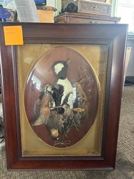Victorian Era Cased Taxidermy In Bubble Glass Font