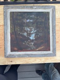 Canvas Painting By F Potter 1938