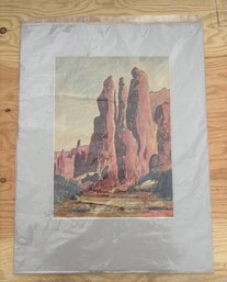 Watercolor Painting Sealed