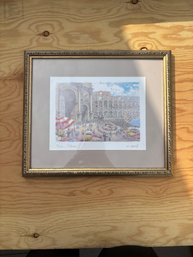F. Nero Rome Colloso Framed Print