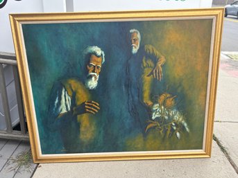 American Artist Martin Growald Oil Painting In Canvas