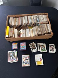 Vintage Baseball Cards And Puzzle Pieces