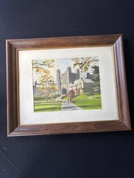 DVIs Gray Watercolor Of Princeton University