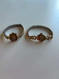 2 Antique Bulova Watches