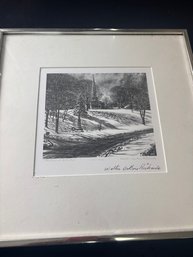 Artwork/lithograph By Walter DuBois Richards