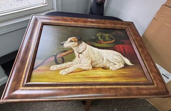 Oil Painting Of A Jack Russell Terrier