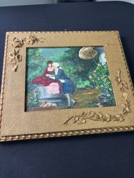 Ornate Gold Framed Painting