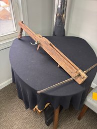 Vintage Hand Carved German Crossbow