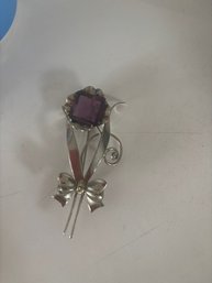 Sterling Brooch 4.1 Grams