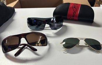 3 Pairs Of Designer Sunglasses