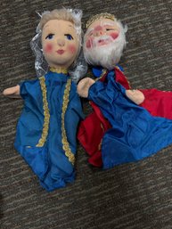 Vintage Kersa German Folk Lore Hand Puppets