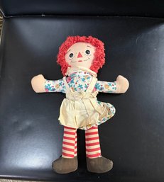 1960s Vintage Raggedy Ann Doll