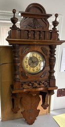 Antique Gustav Becker German Wall Clock