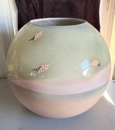 1983 Postmodern Studio Art Pottery Vase By Judith Stiles