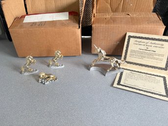 Unicorn Of Magic And Light And 3 Other Unicorns