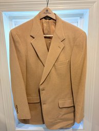 Mens Brooks Brothers Camel Hair Sports Coat